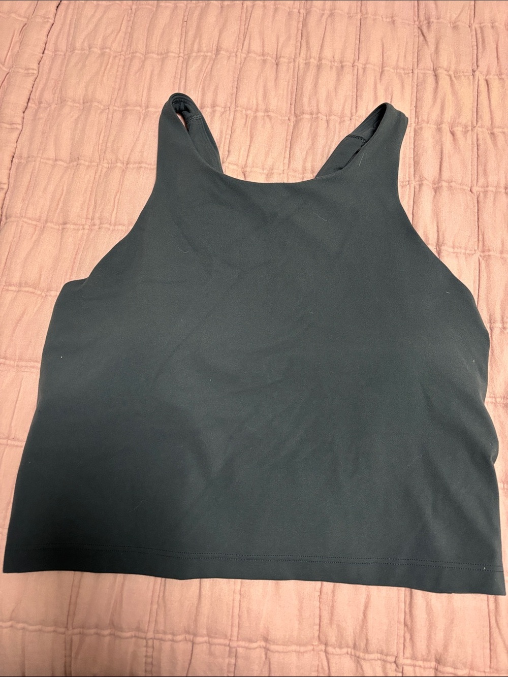 Athleta Dark Teal Slim Tank Top